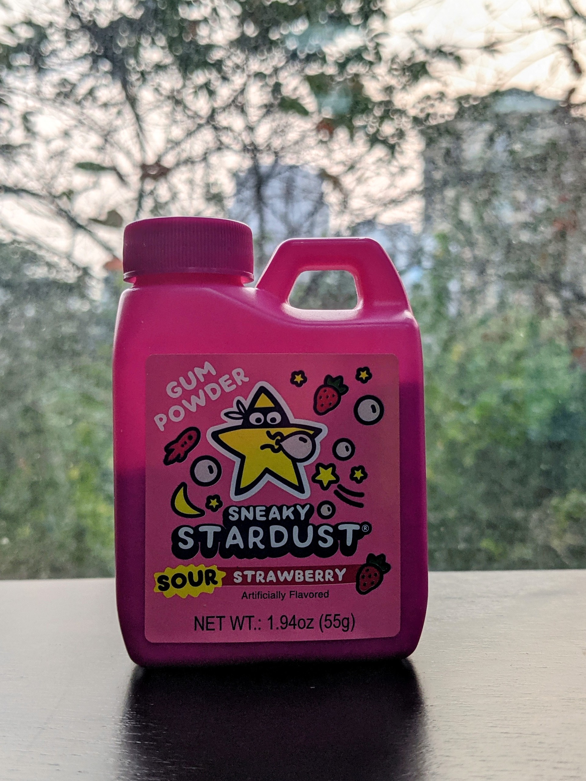 Kẹo cao su Sneaky Stardust vị dâu