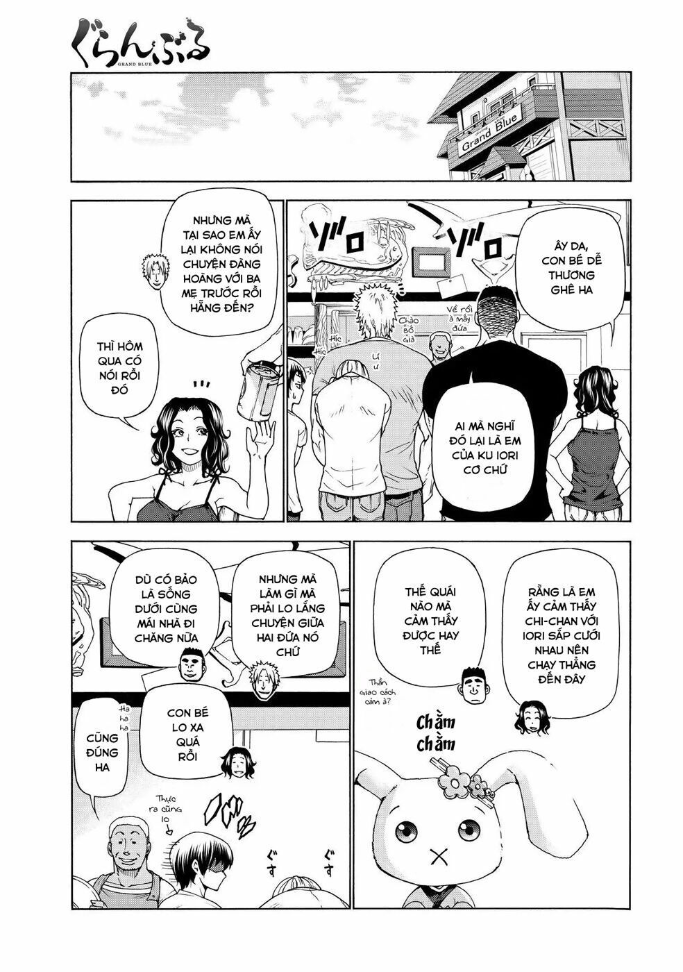 cô gái thích lặn - grand blue chapter 28 58