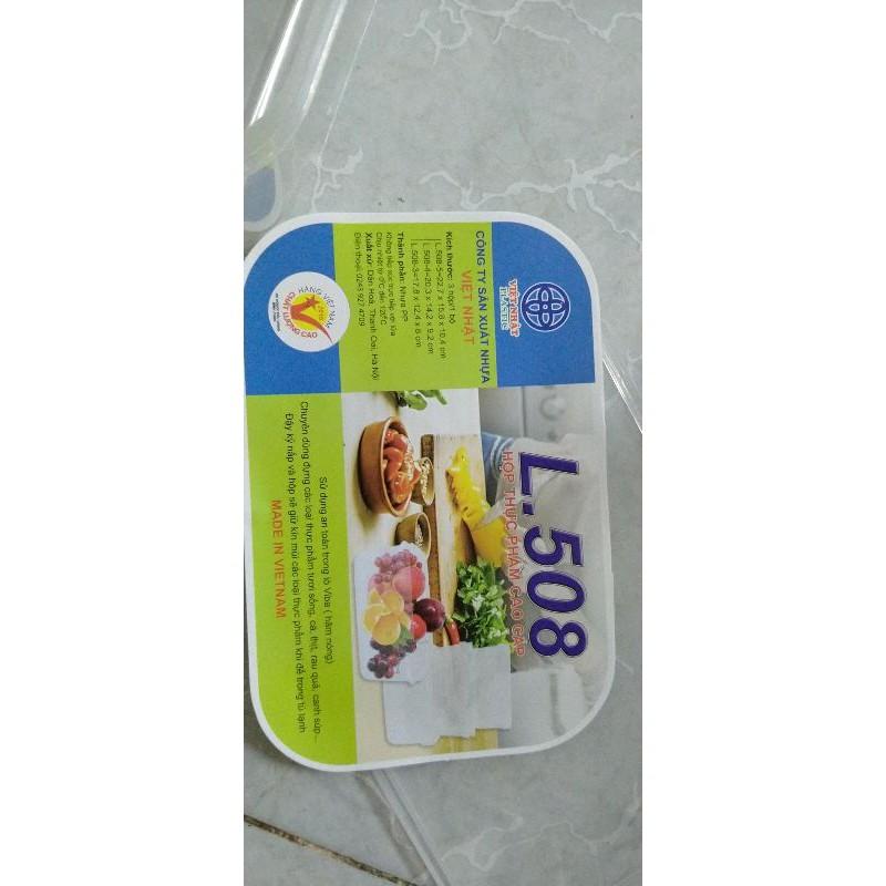 Hộp nhựa đựng thực phẩm Việt Nhật sử dụng được trong lò vi sóng