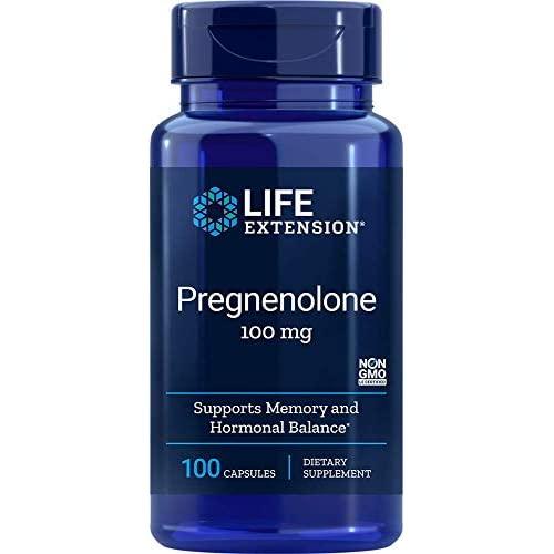 Life Extension Pregnenolone 100 mg, 100 Capsules