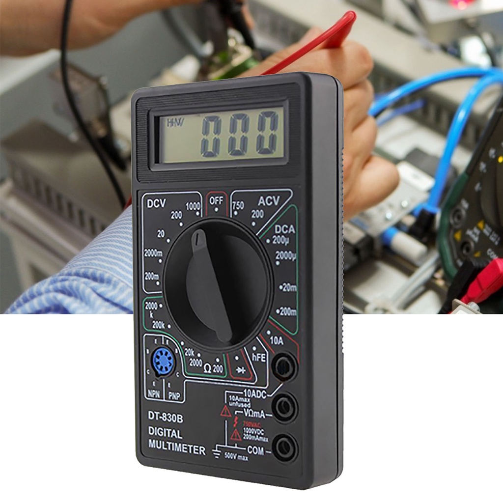 Đồng hồ đo điện vạn năng loại tốt Dt-830D