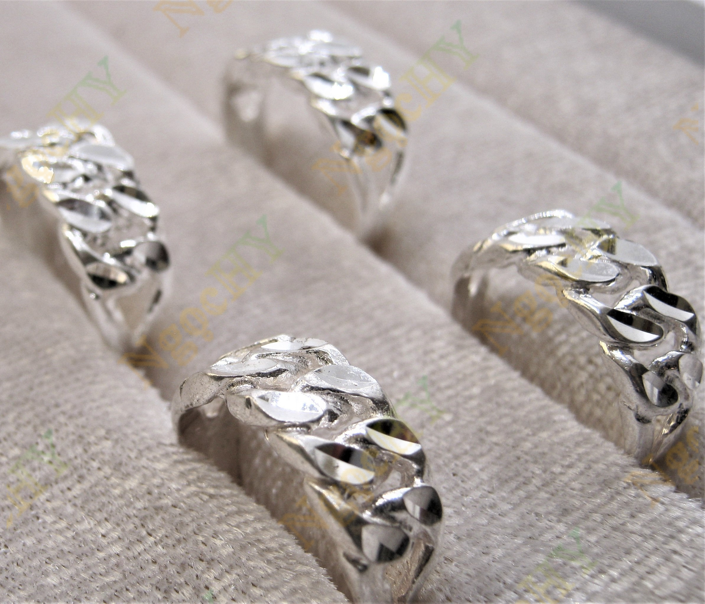 Nhẫn bạc nữ NgọcHY cá tính