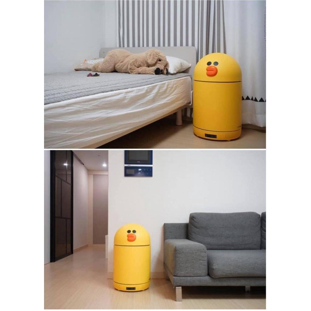 Tủ Lạnh Mini CCOMO X LINE FRIENDS, Dung Tích 31L, Kết Hợp Loa Blutooth, Tủ Lạnh Trữ Đồ Uống, Mỹ Phẩm, Nội Địa Hàn