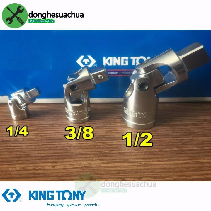 Bộ ba đầu lắc léo Kingtony 1/2 & 3/8 & 1/4 5.0