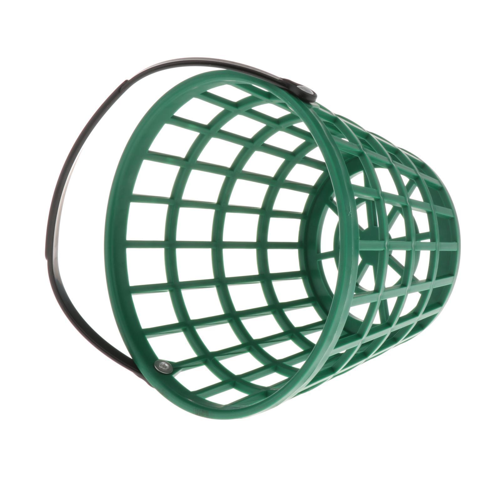 2xSolid Golf Ball Basket Golf Range Bucket Storage Organizer Holds 50 Balls