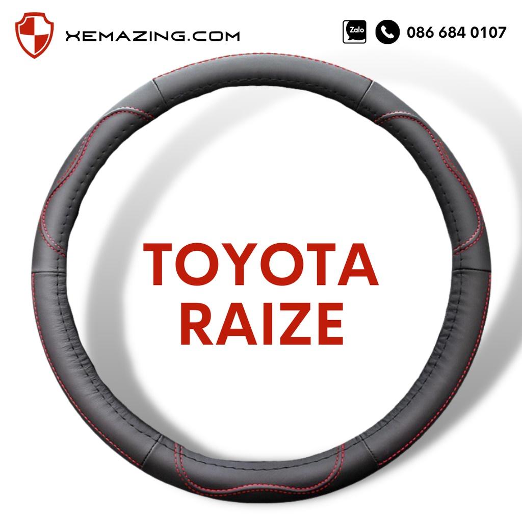 Bọc Vô Lăng ô tô TOYOTA RAIZE | Bọc Volang XEMAZING cao cấp