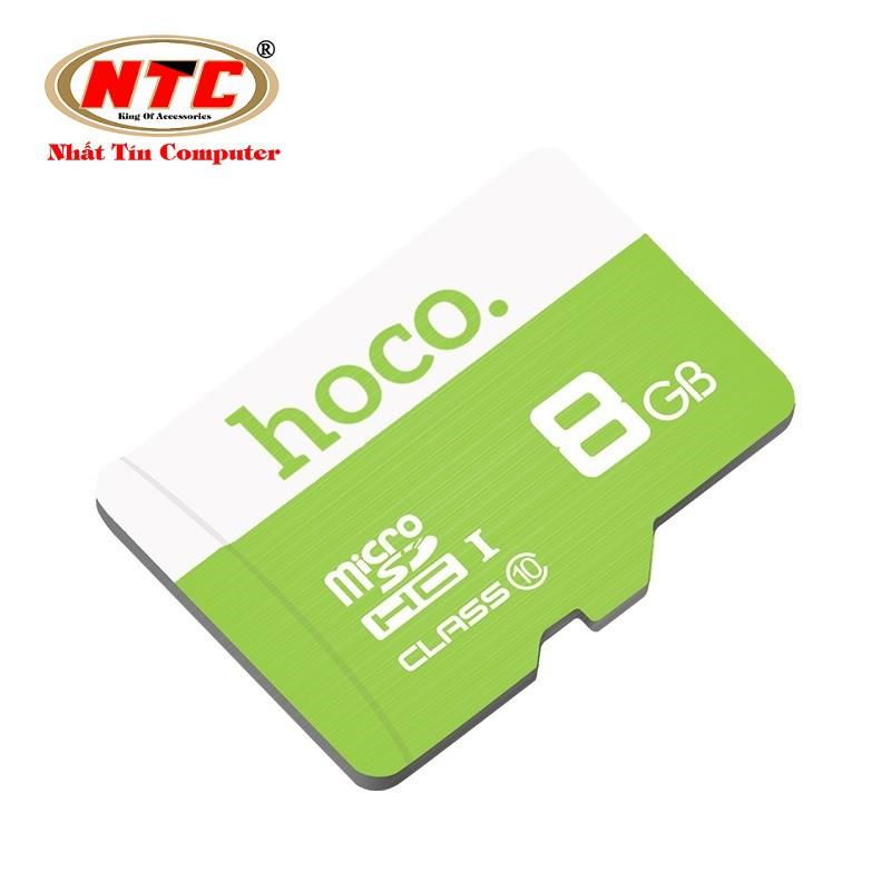 Thẻ nhớ microSDHC dành cho Hoco 8GB Class 10 75MB/s  (Xanh lá) - Hàng Chính Hãng