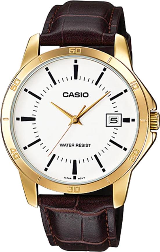 Đồng hồ nam dây da Casio MTP-V004GL-7AUDF