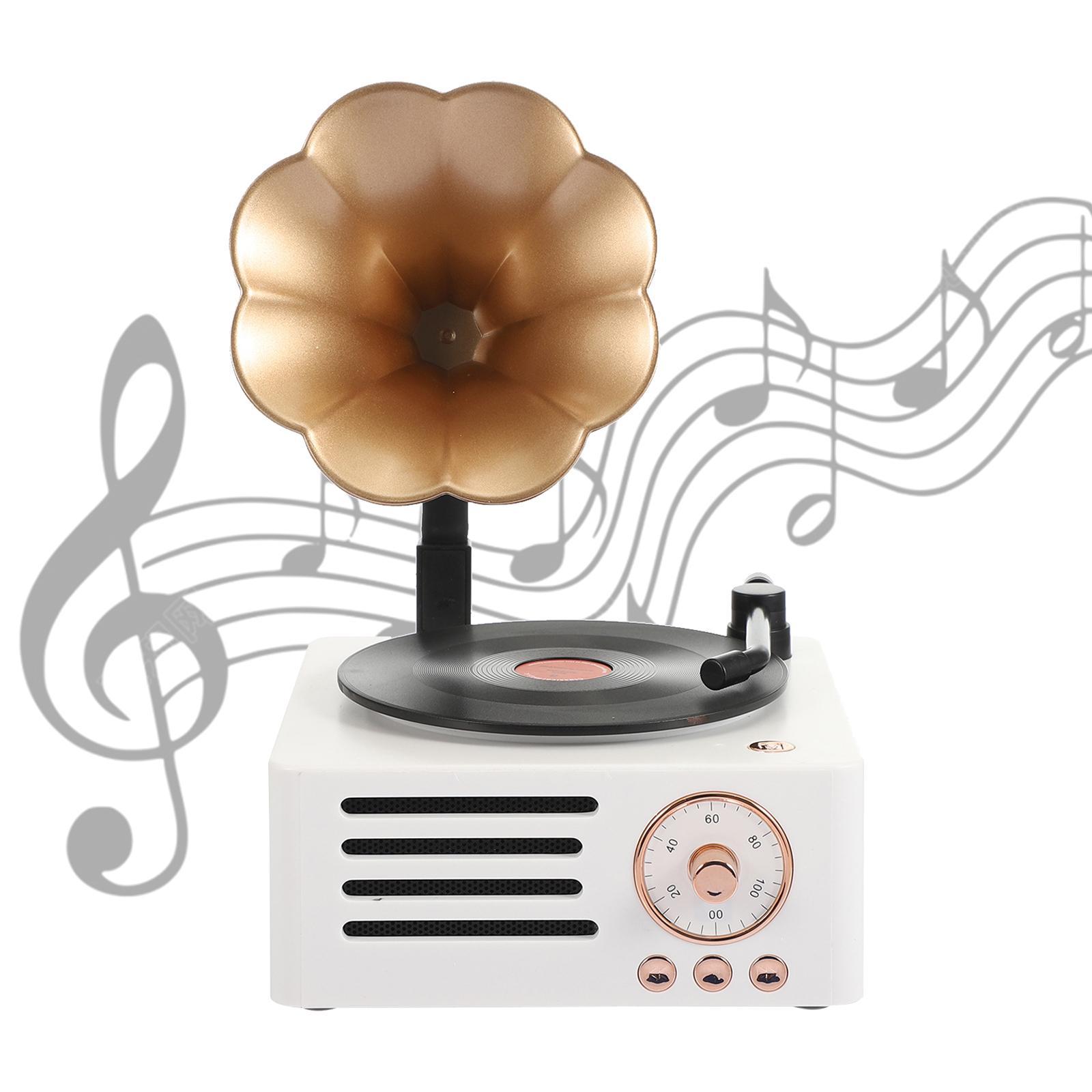 Turntable Player Bluetooth 5.0 Phonograph for Decoration