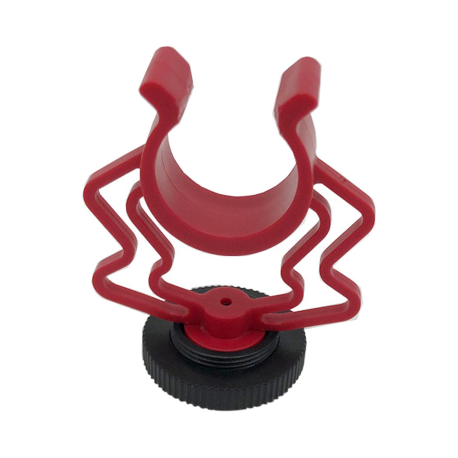 Portable Cold Shoe Mount Adapter Mic Bracket Stable Mic Shock Mount for DSLR