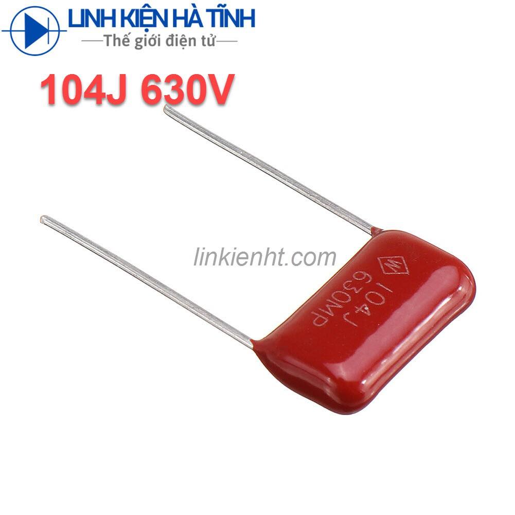 TỤ ĐỎ 104J 630V 104 630V 0.1UF