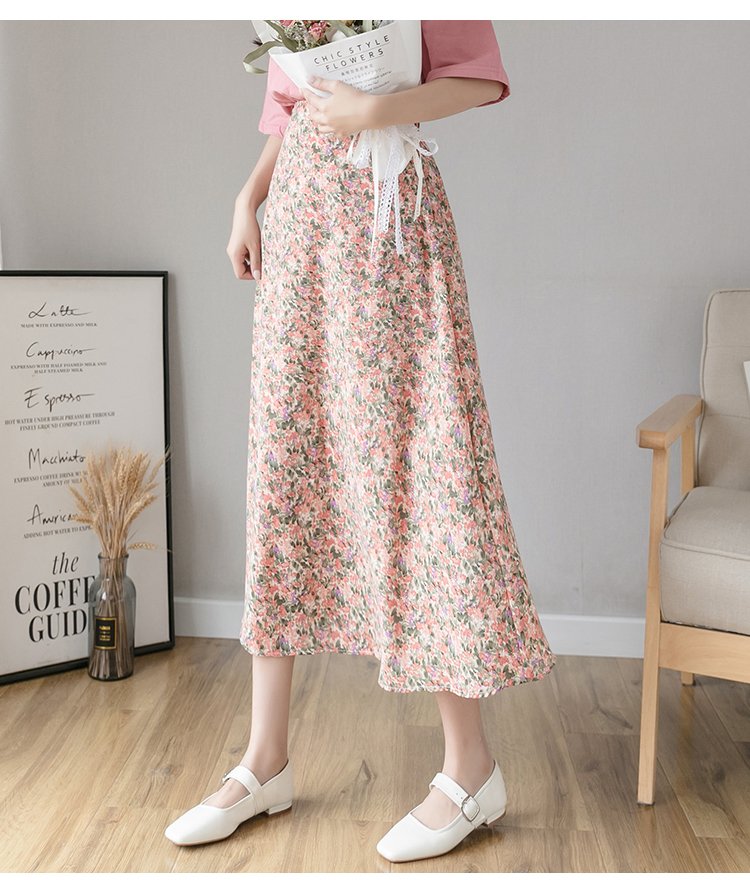 Chân váy nữ Haint Boutique hoa nhí vintage điệu đà nữ tính HB08