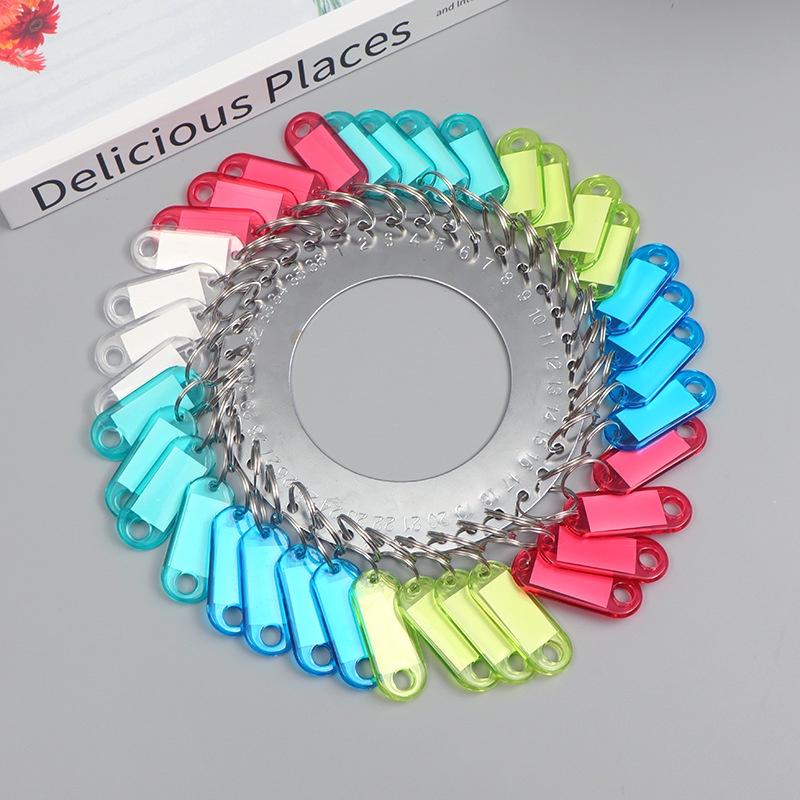 Móc khóa MK1 thẻ tên name tag ghi thông tin Thẻ đánh dấu chìa khóa và ghi chú thông tin vali hành lý valy magic
