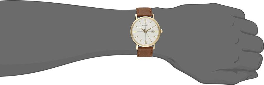 Đồng hồ nam dây da bulova 97B151