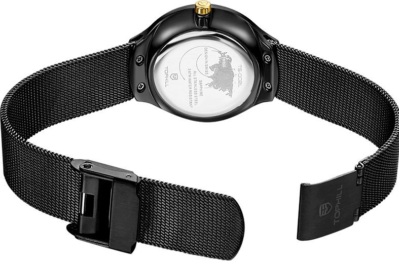 Đồng hồ nữ dây lưới Thụy Sĩ TOPHILL TS002L.S5182