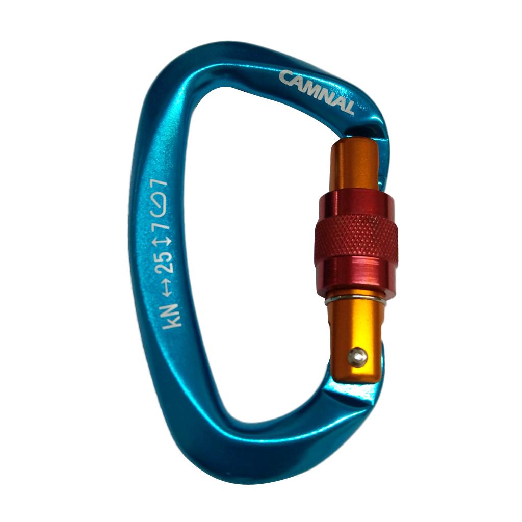 25KN D-ring Khóa An Toàn Thiết Bị Leo Núi Carabiner