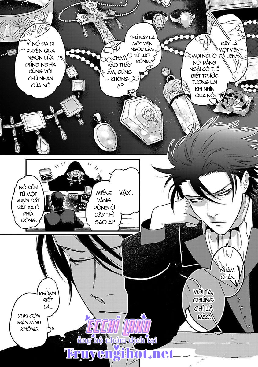 thái tử bạo chúa ở thế giới khác muốn cưới tôi ~ tên sói đen muốn cầu thân cô phù thủy tái sinh chapter 5.1 5