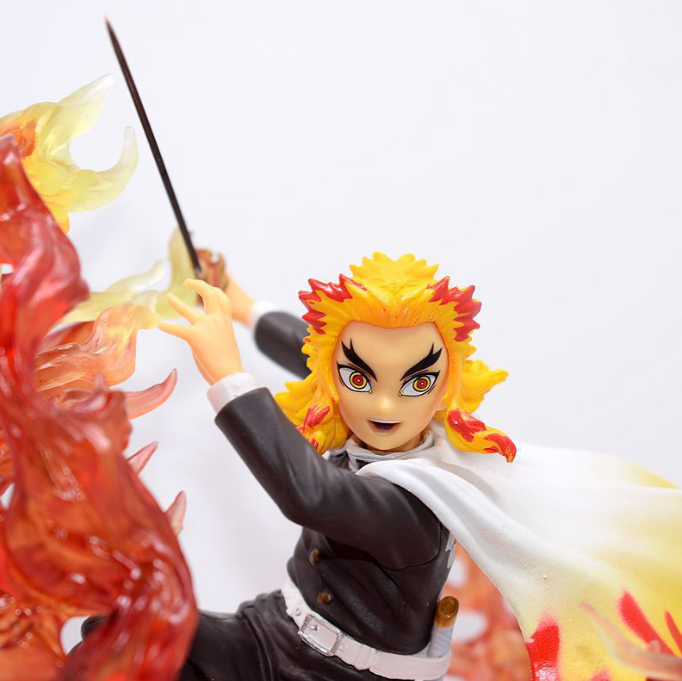 Mô hình Viêm Trụ Rengoku GK Thanh gươm diệt quỷ Kimetsu no Yaiba 2 mặt