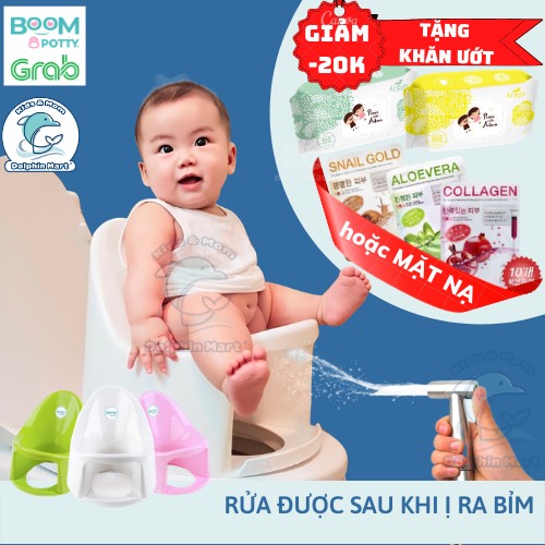 Bô Vệ Sinh Thông Minh Boom Potty