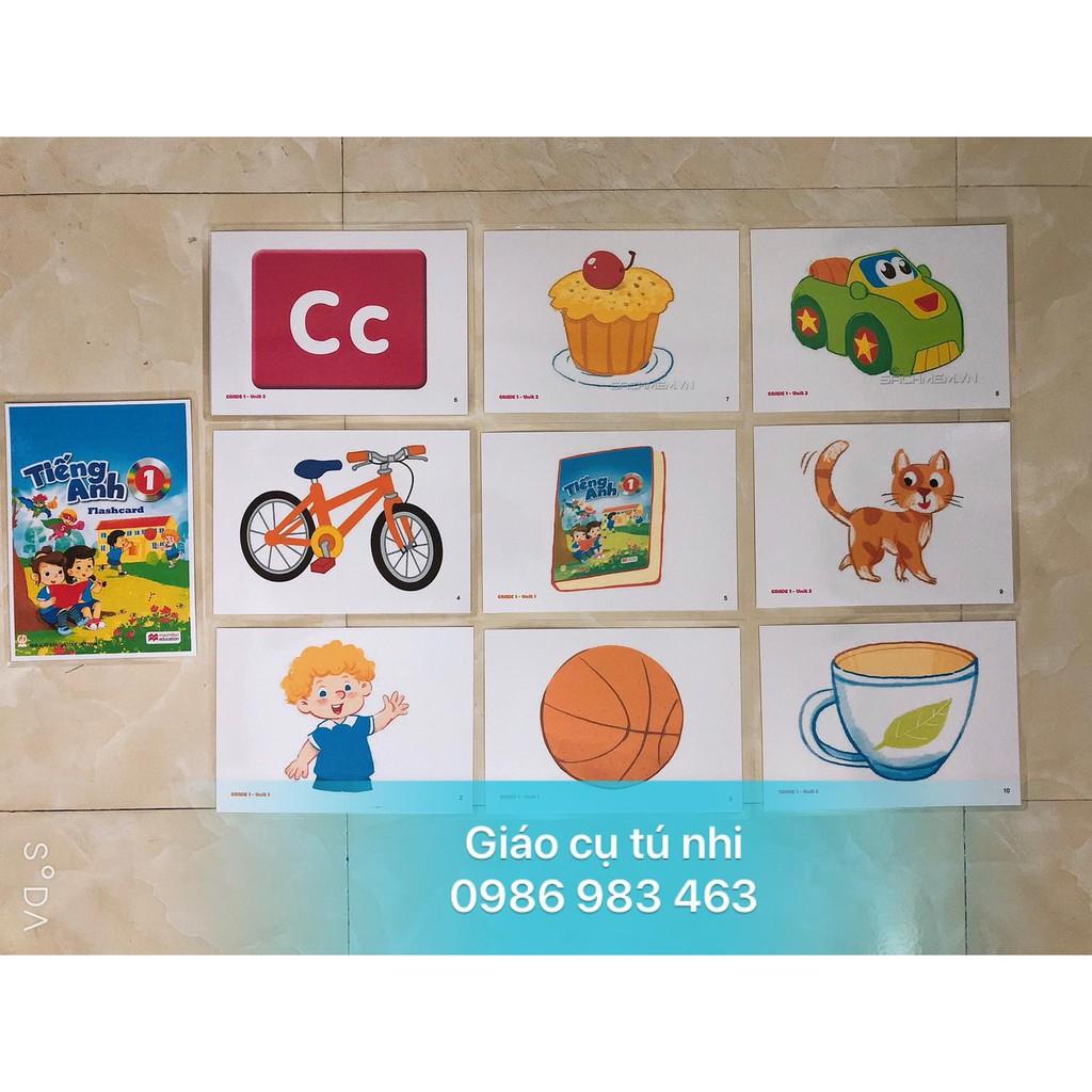 Flashcard Tiếng Anh lớp 1 - macmillan -ép plastics