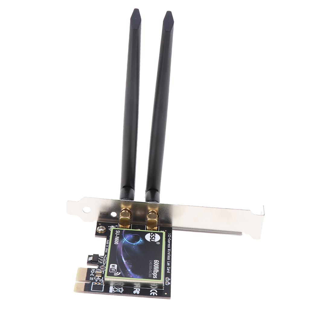 600 Mbit / S WIFI WLAN Card Desktop WIFI WLAN Card Network Adapter for Win7