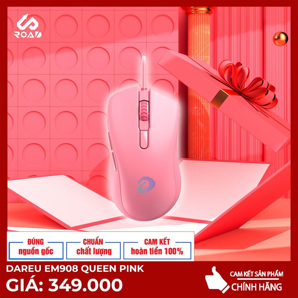 Headphone Dareu EH469 7.1 Pink - Gear Hồng Siêu Đẹp - Hàng Chính Hãng