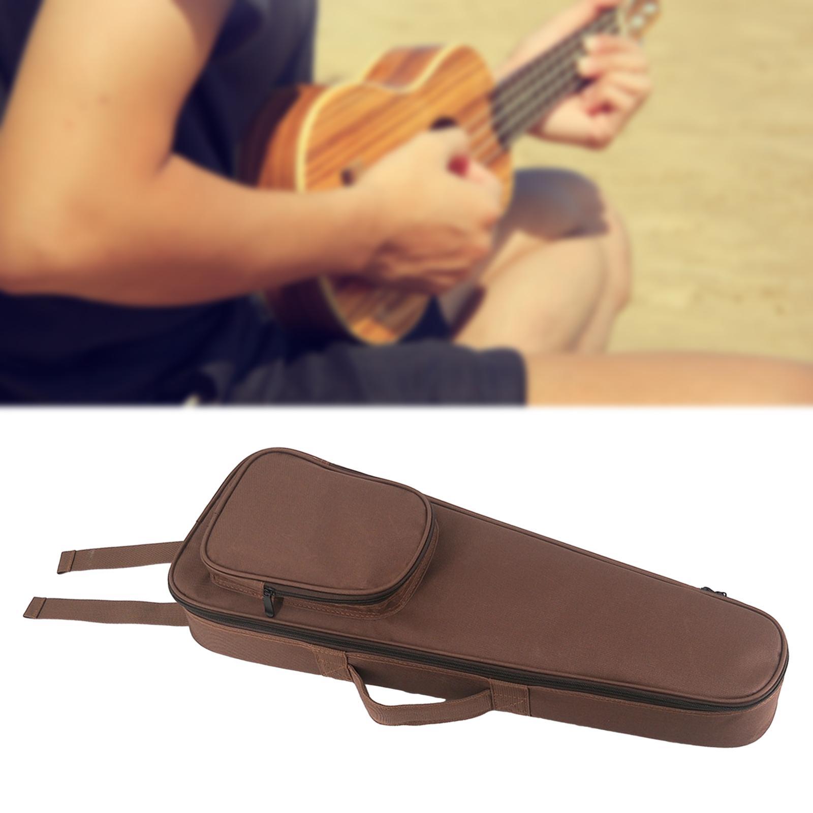 Ukulele Case Ukulele Bag with Handle Big Pocket Dustproof Ukulele Gig Bag Portable for Concert Stage Performance Beginners Gifts Travel