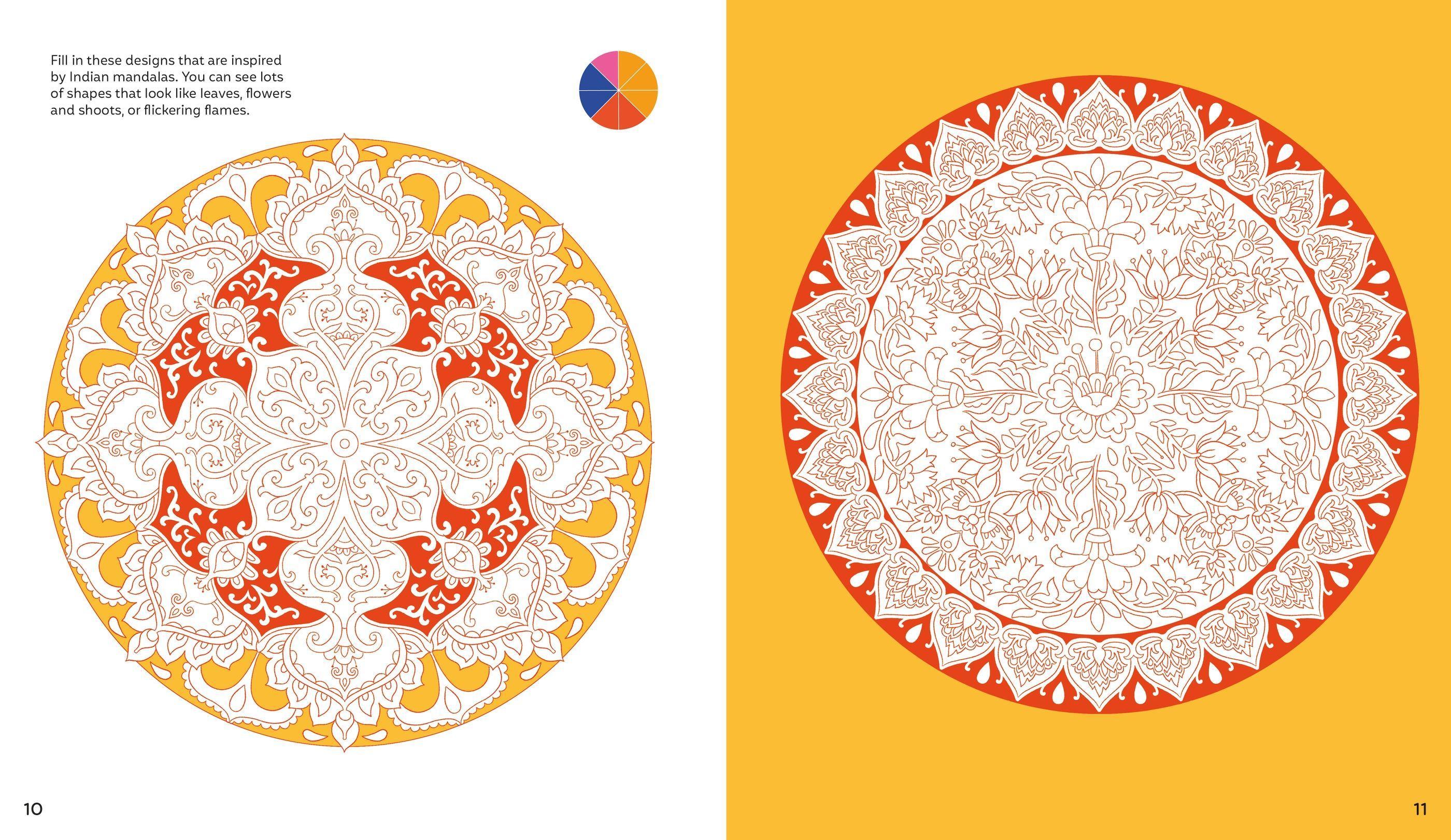 Sách ngoại văn: Mandalas To Draw And Colour