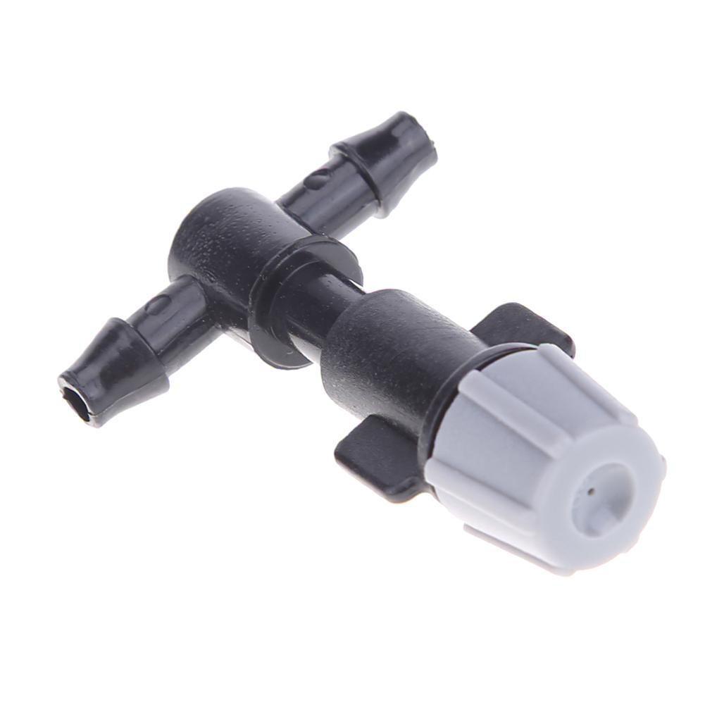 Béc phun sương 1 cửa xám, tặng kèm nối 6mm hoặc tê 6mm