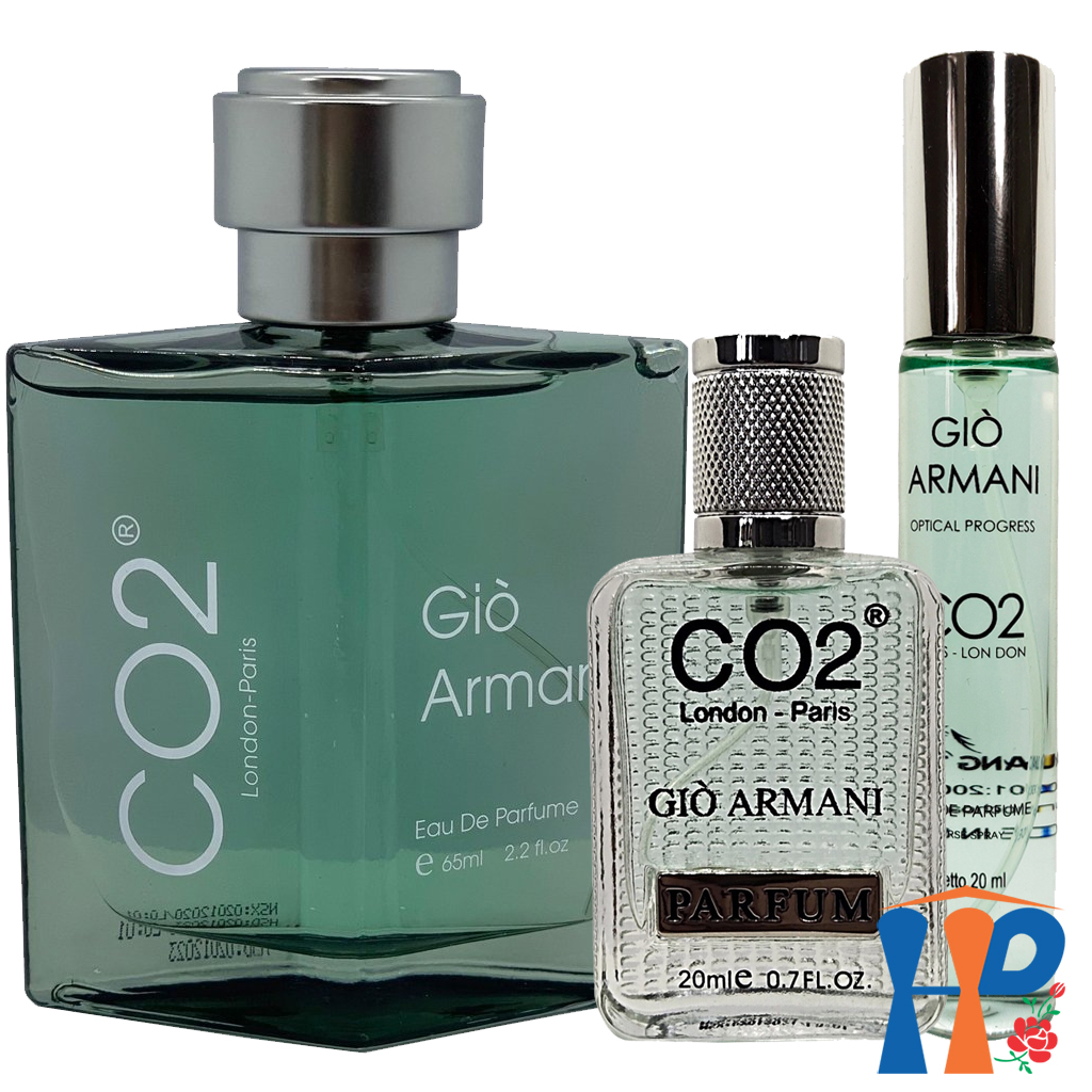 Nước hoa Nam CO2 Giò Ar Eau De Perfume (hương gỗ ấm áp, lưu hương 6 - 10 giờ)