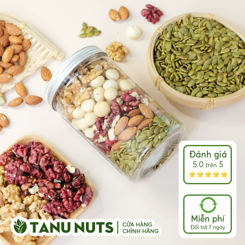 Mixed Nuts 5 hạt TANU NUTS