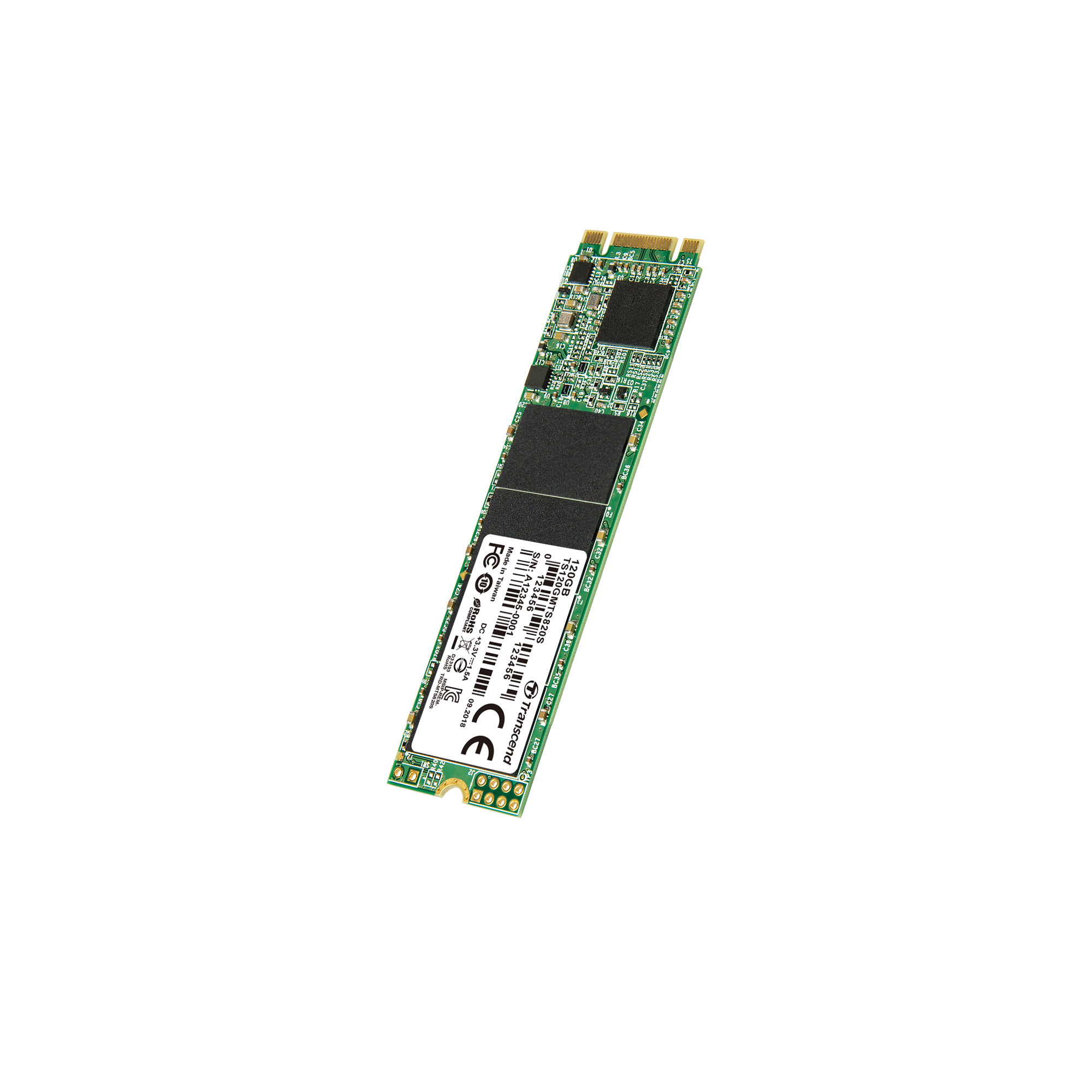 Ổ cứng gắn trong SSD820S M.2 2280 SATA3 Transcend-Hàng chính hãng