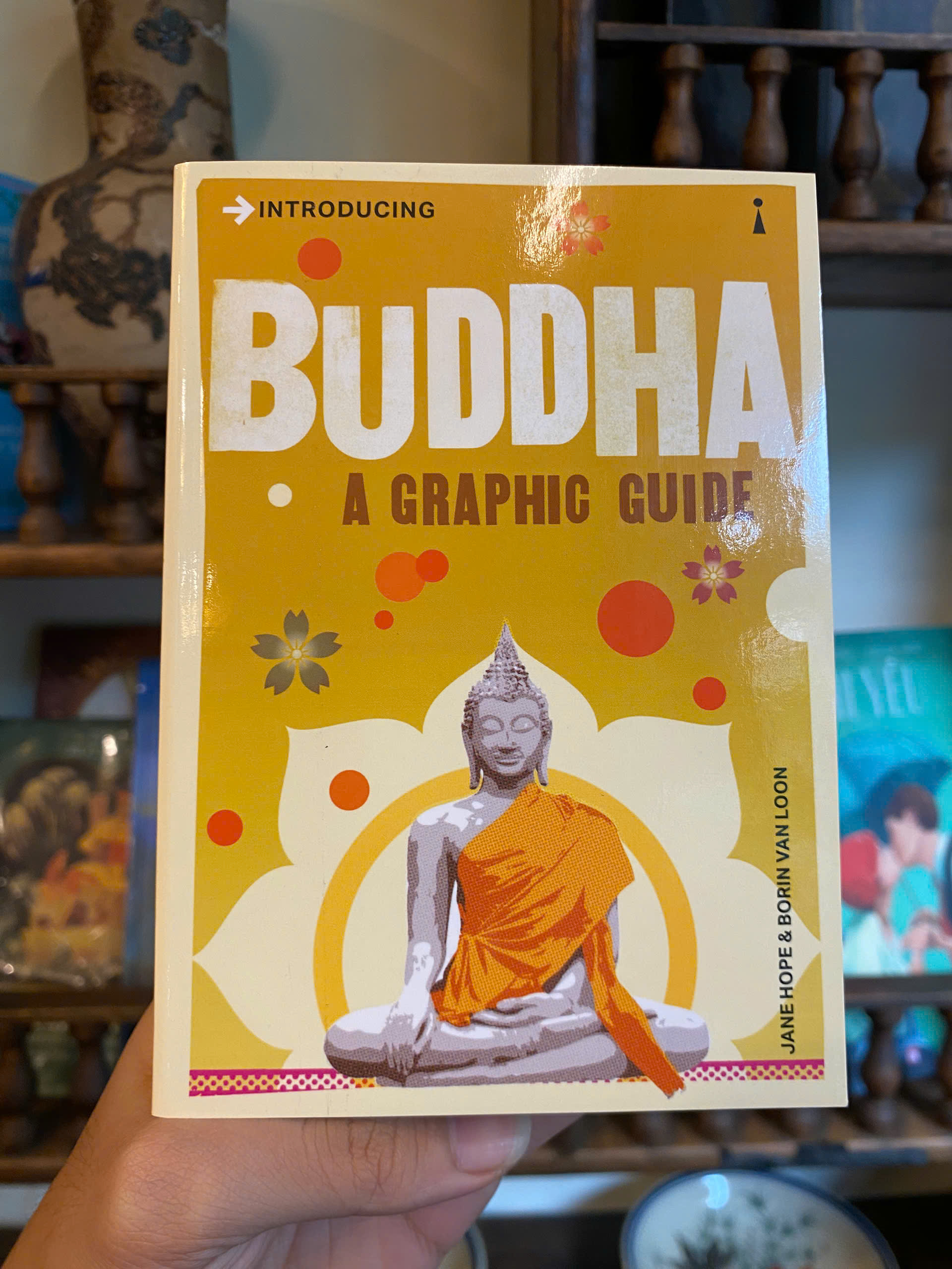 Sách - Introducing Buddha: A Graphic Guide by Jane Hope | Buddhism Nonfiction / Ngoại văn Nhập khẩu