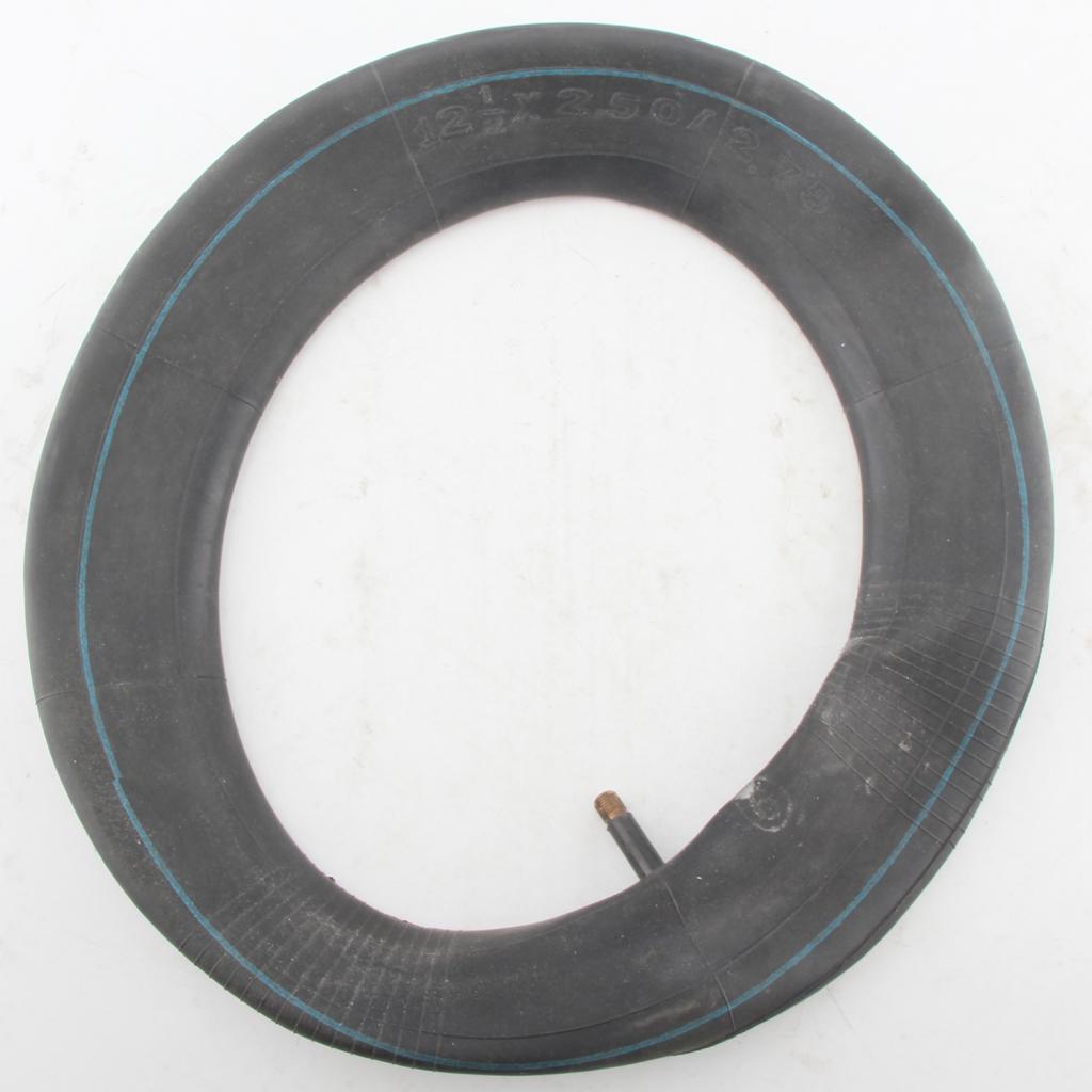 12.5"X2.75" 12.5-2.75 12.5/2.75 BLACK RUBBER TYRE INNER TUBE BENT VALVE STEM