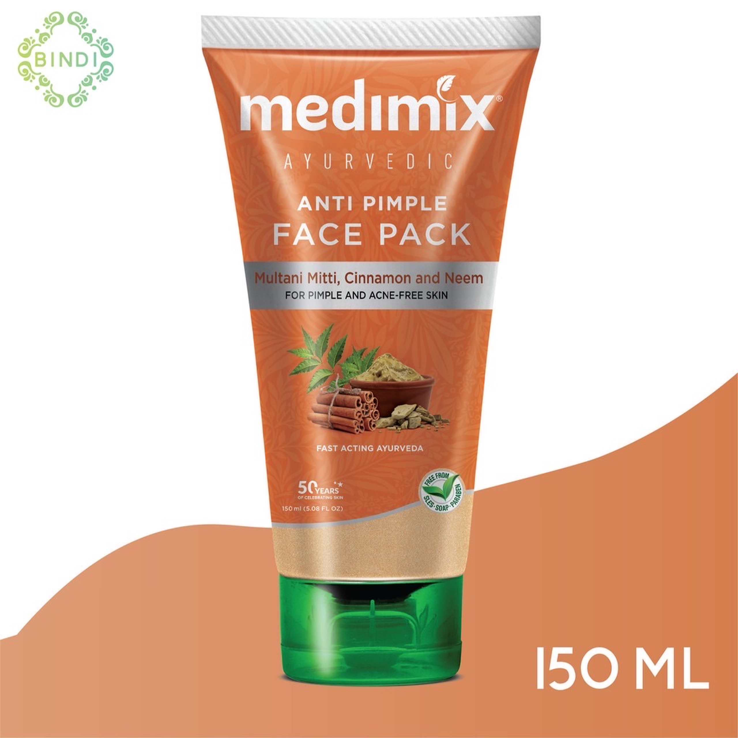 Mặt nạ đất sét Medimix Giảm &amp; Ngừa Mụn 150ml