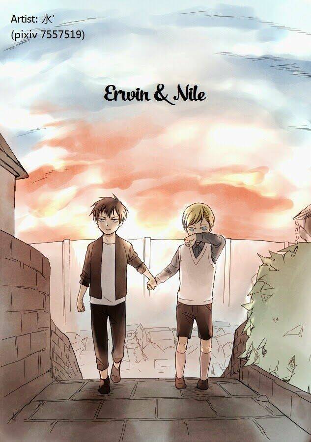 đại chiến titan - những sưu tầm về doujinshi chapter 48 1