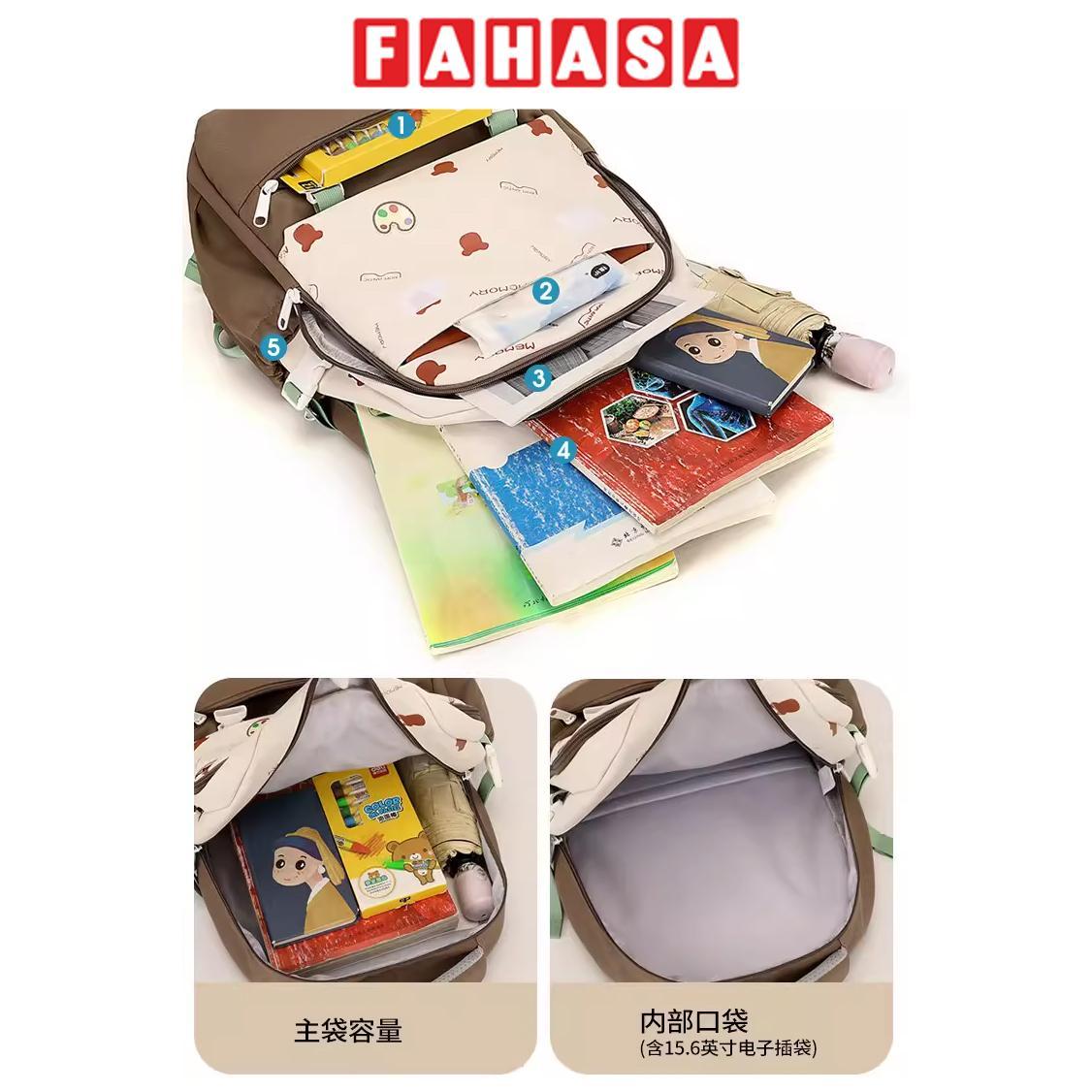 Ba Lô Thời Trang - Omaska 7617# - Màu Đen