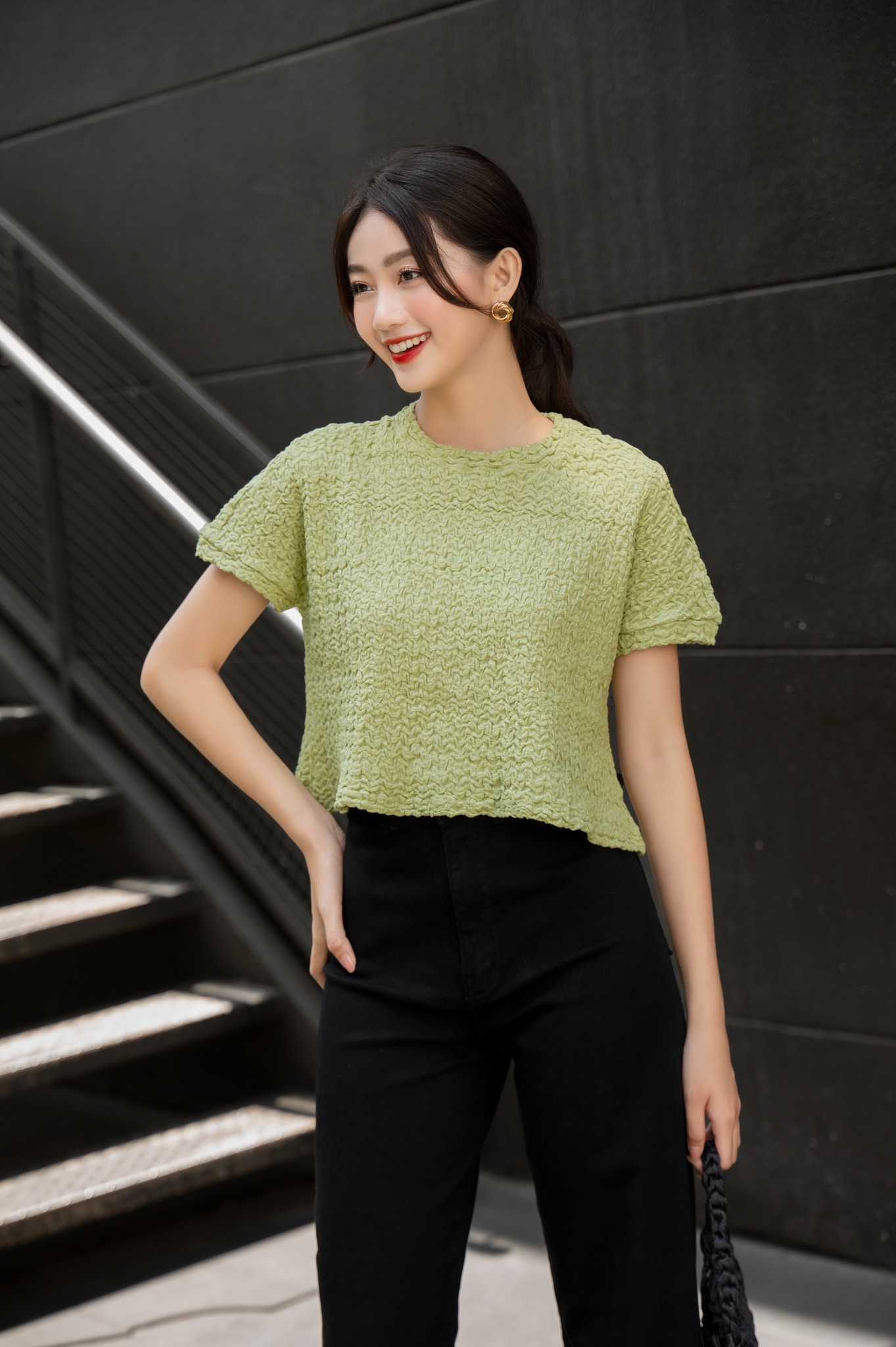 OLV - Quần Long Black Trouser