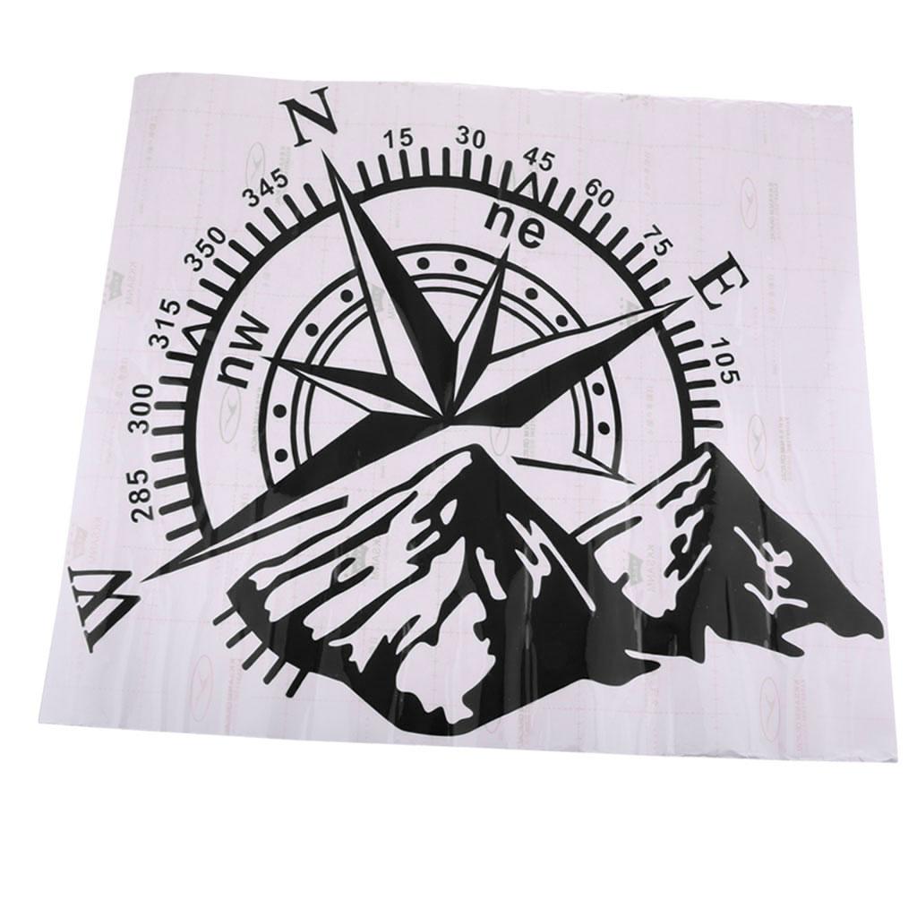 Auto Car Truck Boat Exterior Body Windshield Reflective Sticker Decal