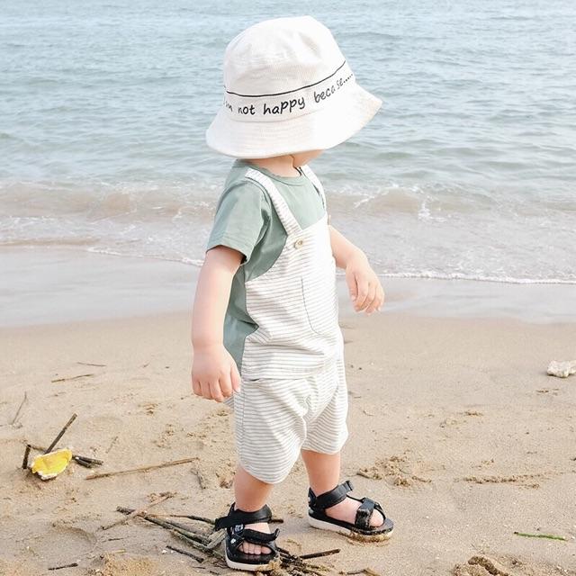 Set bộ bé trai phối yếm