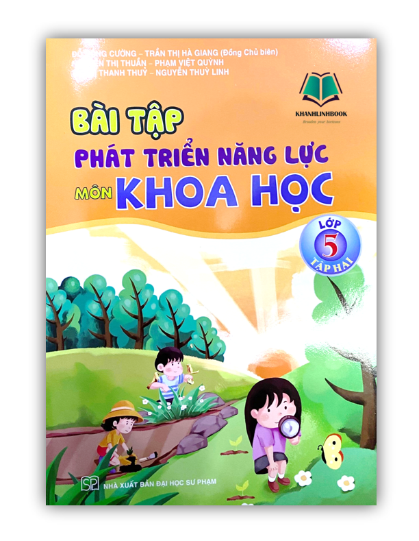 Sách - Bài tập phát triển năng lực học sinh môn khoa học lớp 5 tập 2