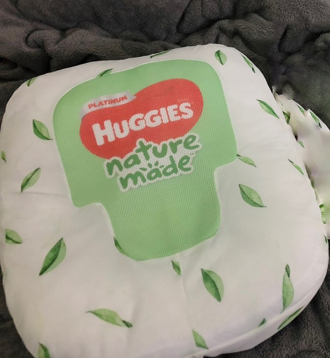 Gối thoáng khí Huggies siêu mềm mại cho bé