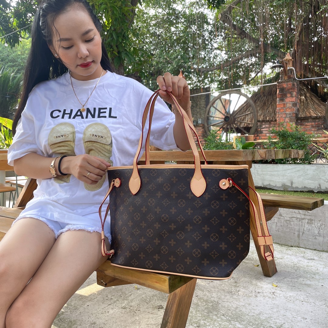 Túi tote họa tiết da vân đẳng cấp, quý phái, sang trọng, đựng được giấy tờ A4, đựng được laptop