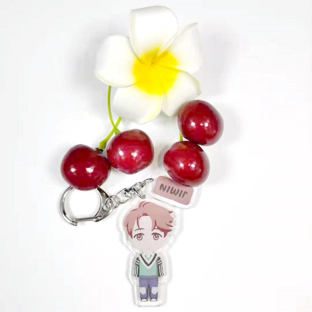 Móc khóa acrylic hình nhóm nhạc BTS- Mẫu 1