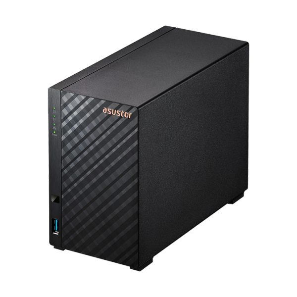 Thiết Bị Lưu Trữ Mạng NAS Asustor Drivestor 2 AS1102T ( 2 BAY Tower/Quad Core 1.4 GHz/1GB RAM ) - Hàng Chính Hãng