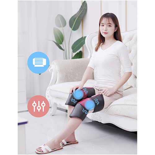 Máy massage đầu gối pin sạc Rung Nóng YIJIA YJ-908L - Hỗ điều trị đau nhức mỏi đầu gối, bắp chân, đùi