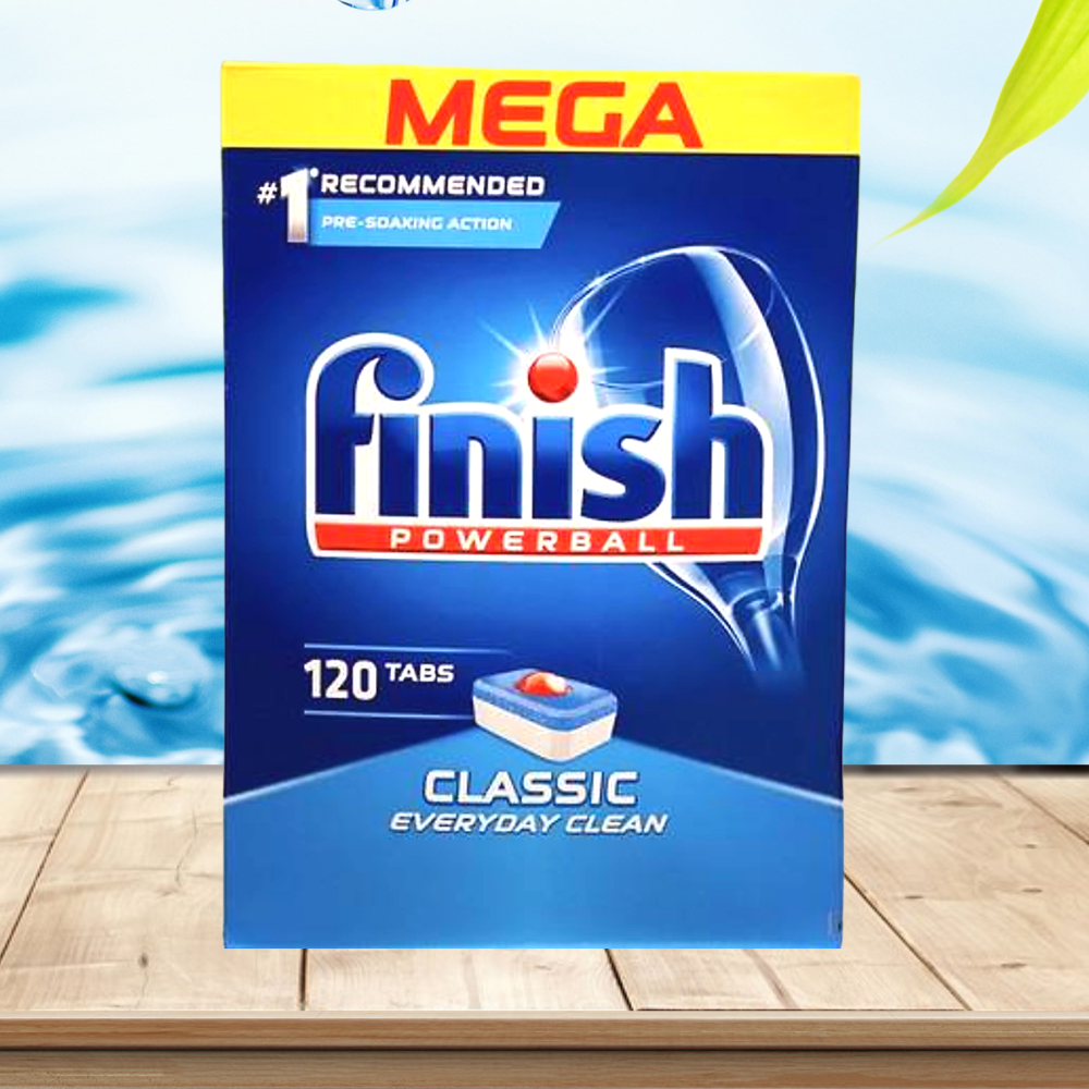 Viên rửa bát Finish Classic 120 viên / hộp