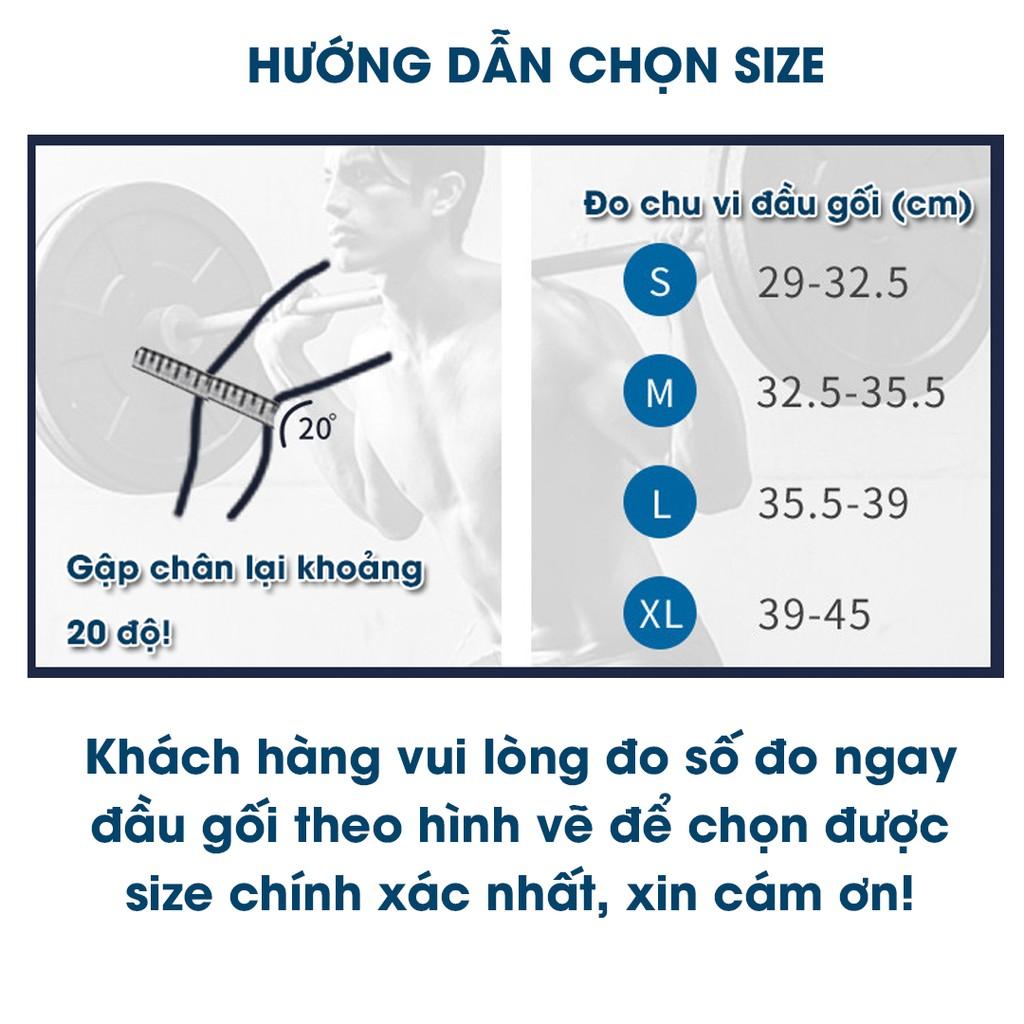 Đai bảo vệ khớp gối - Cho người chơi thể thao, người già, chấn thương đầu gối - VBG001 (4 màu)