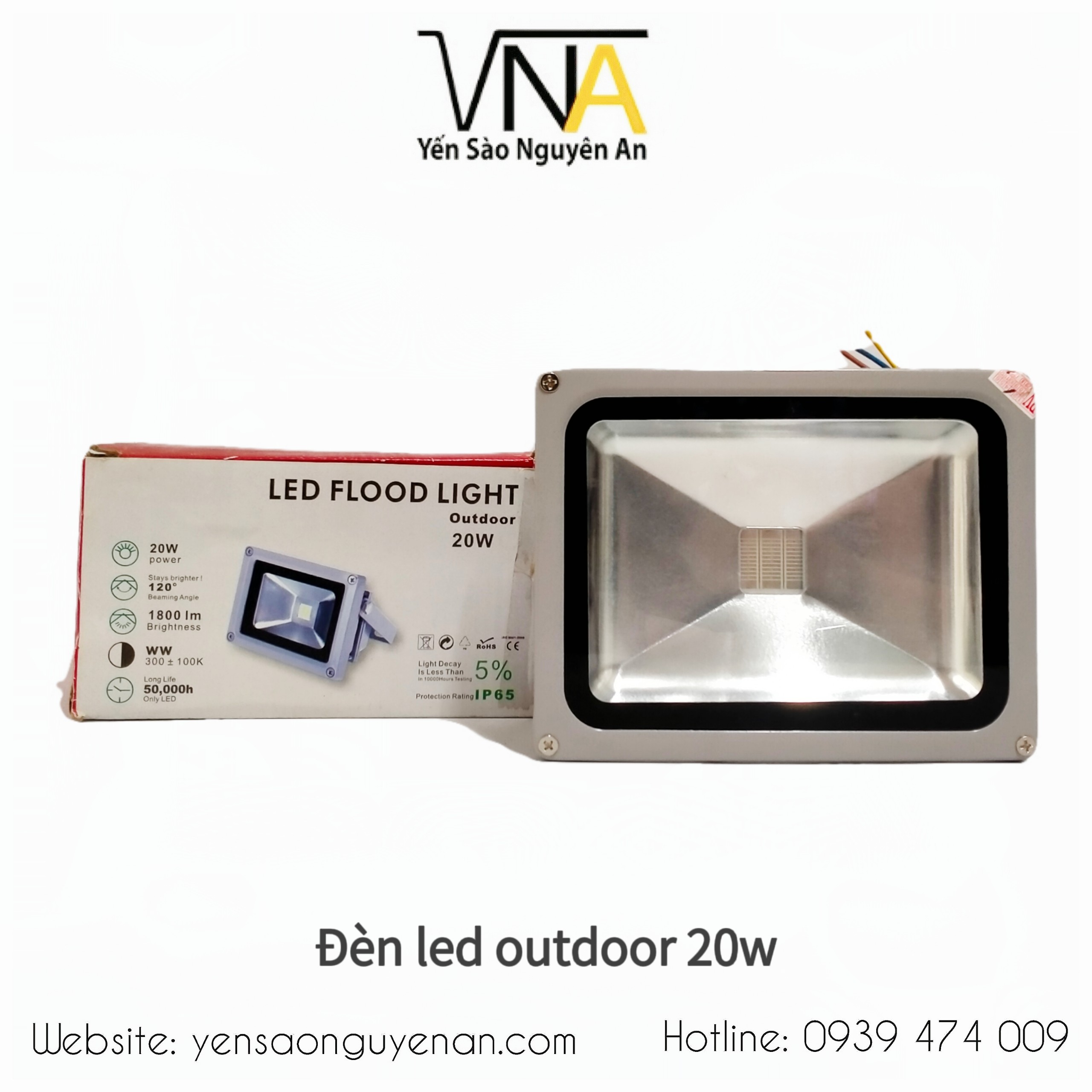 ĐÈN LED FOOD LIGHT OUTDOOR  IP65 20W