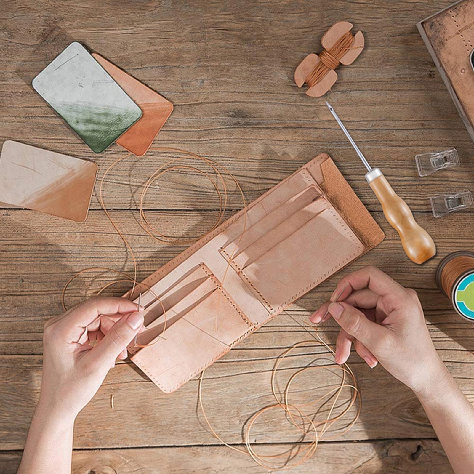 Leather Crafting Tool Kit Craft Hand Working Needles Sewing Stitching Needle